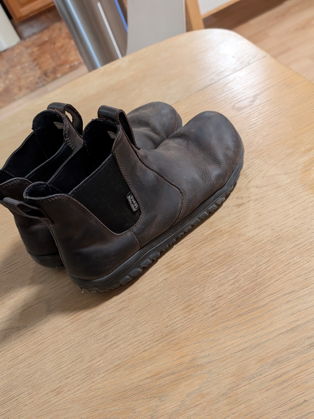 Men's Lems Chelsea Boots Brown Size 12 Waterproof